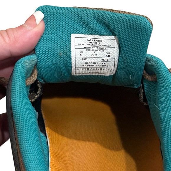 Merrell Salida Trekker Hiking Shoe Comfort Camping Outdoors Women’s Size 9 - Picture 8 of 8